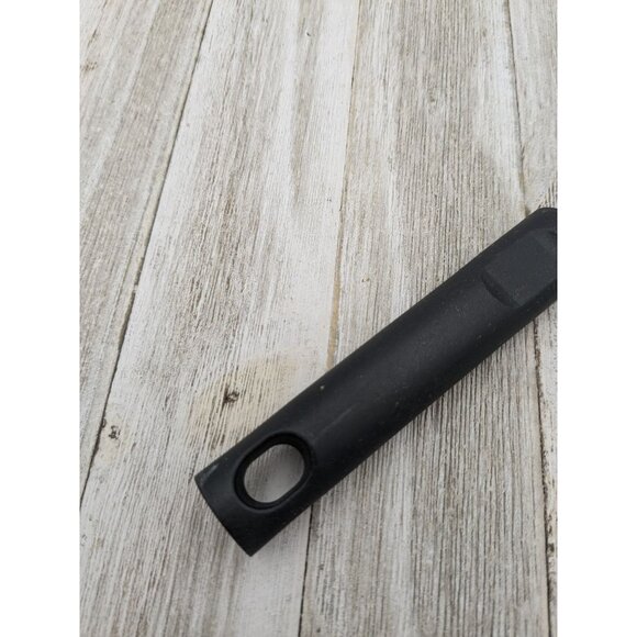 Stainless Steel Citrus Zester With Black Non-Slip Handle 6" - Picture 3 of 8